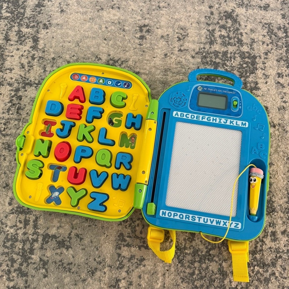 Leap Frog Mr. Pencil's ABC‎ Backpack